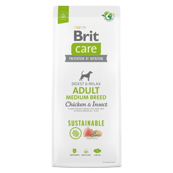 BRIT Care Sustainable Adult Medium Breed granule pre psov 1 ks, Hmotnosť balenia: 3 kg