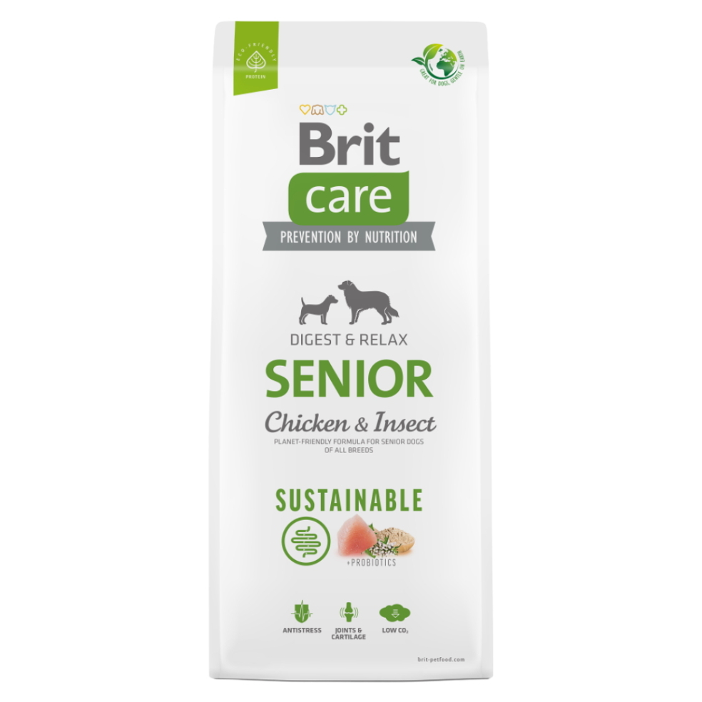 BRIT Care Sustainable Senior granule pre psích seniorov 1 ks, Hmotnosť balenia: 3 kg