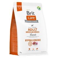 BRIT Care Hypoallergenic Adult Medium Breed granule pre psov 1 ks