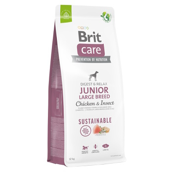 BRIT Care Sustainable Junior Large Breed granule pre psov 1 ks, Hmotnosť balenia: 12 kg