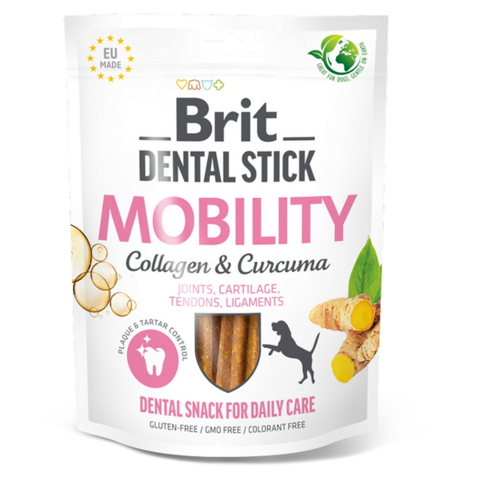 BRIT Dental Stick Mobility with Curcuma & Collagen 7 kusov
