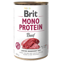 Brit MONO PROTEIN Beef konzerva pre psov 400 g