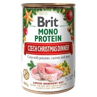 BRIT Mono Protein Štedrovečerná hostina konzerva pre psov 400 g