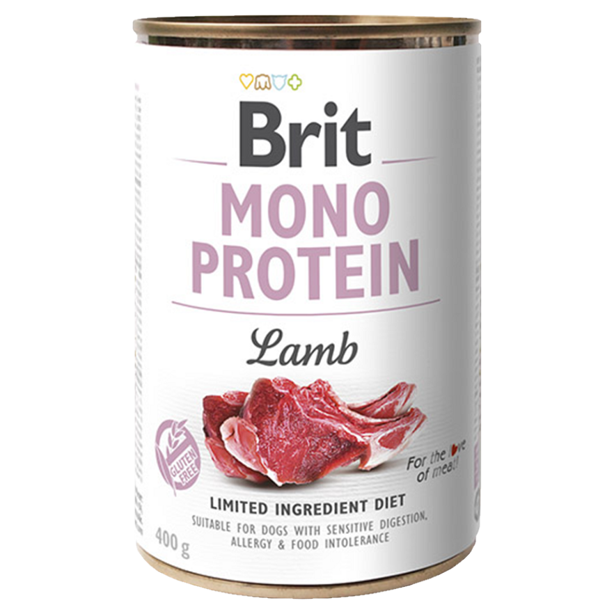Brit MONO PROTEIN Lamb konzerva pre psov 400 g