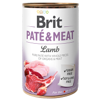 Brit PATÉ & MEAT Lamb konzerva pre psov 400 g