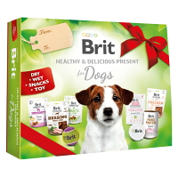 BRIT Healthy&Delicious present darčekový box pre psov 1 ks