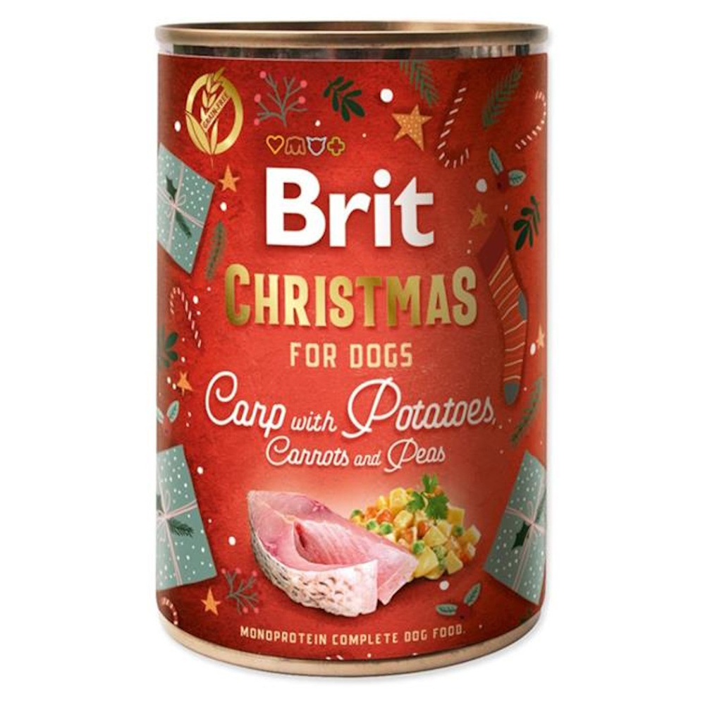 BRIT Mono Protein Štedrovečerná hostina konzerva pre psov 400 g