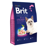 BRIT Premium by Nature Adult Chicken granuly pre mačky 1 ks, Hmotnosť balenia: 1,5 kg