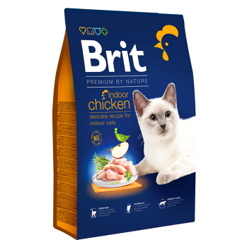 BRIT Premium by Nature Indoor Chicken granuly pre mačky 1 ks, Hmotnosť balenia: 8 kg