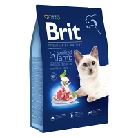 BRIT Premium by Nature Sterilized Lamb granuly pre mačky 1 ks, Hmotnosť balenia: 1,5 kg