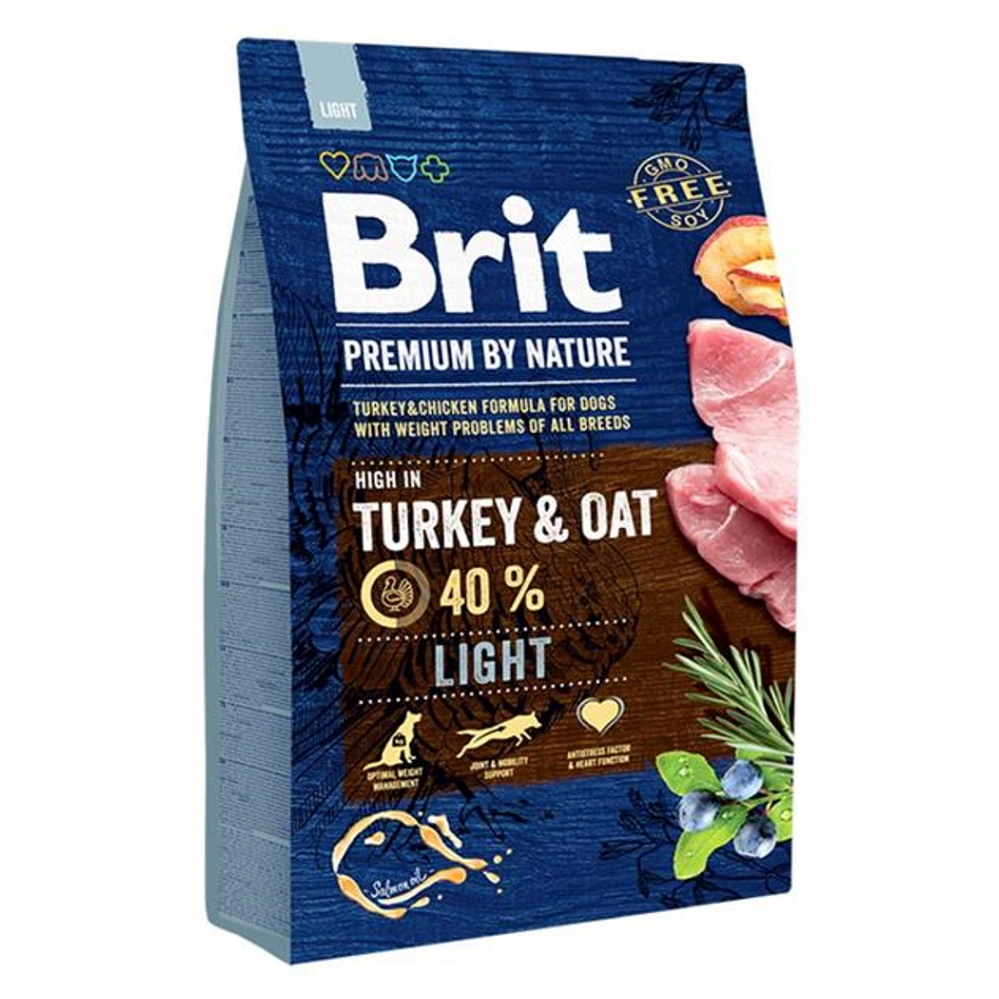 E-shop BRIT Premium by Nature Light granule pre psov 1 ks, Hmotnosť balenia: 15 kg