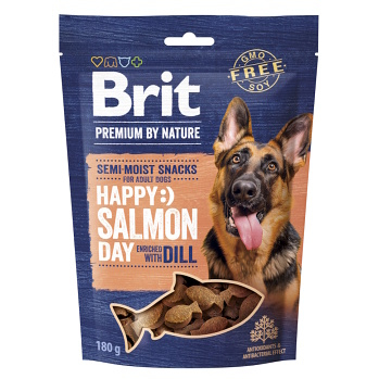 BRIT Premium by Nature SM Snacks Salmon 180 g (Tréningové maškrty pre psov)