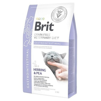 BRIT Veterinary diet grain free gastrointestinal granuly pre mačky, Hmotnosť balenia: 5 kg