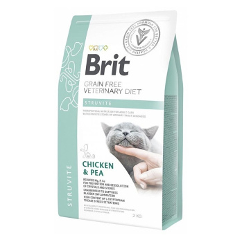BRIT Veterinary diet grain free struvite granuly pre mačky, Hmotnosť balenia: 5 kg