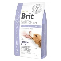 BRIT Veterinary diet grain free gastrointestinal granuly pre psov, Hmotnosť balenia: 2 kg