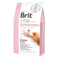 BRIT Veterinary diet grain free hypoallergenic granuly pre psov, Hmotnosť balenia: 2 kg
