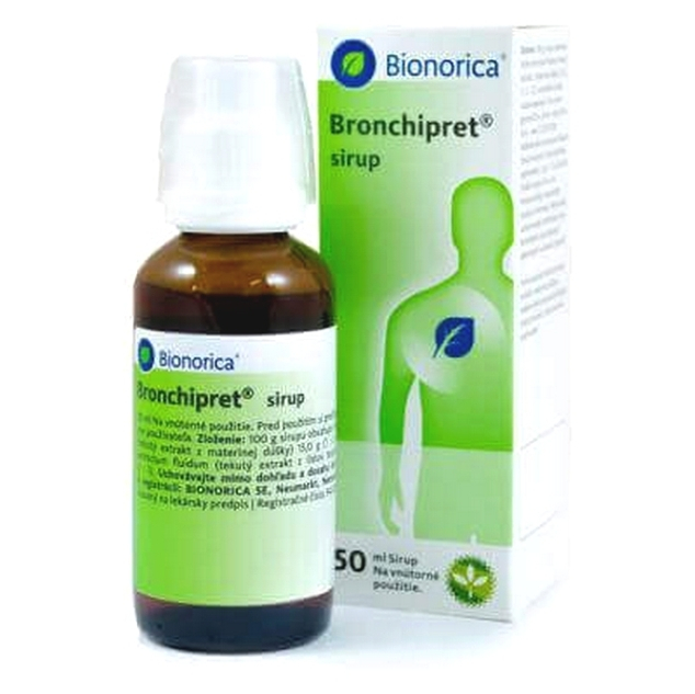 BRONCHIPRET Sirup 50 ml kúpite na Mojalekaren.sk