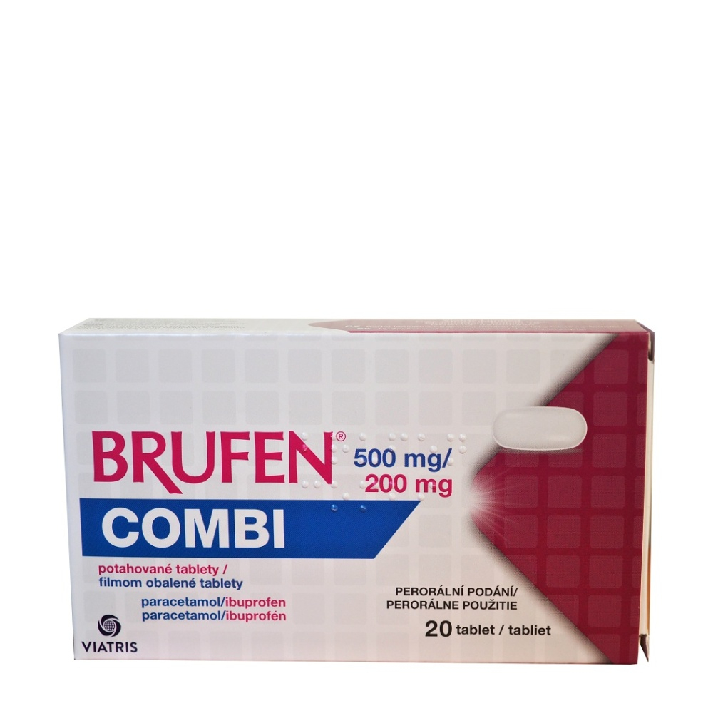 BRUFEN Combi 500 mg/200 mg 20 tabliet kúpite na Mojalekaren.sk