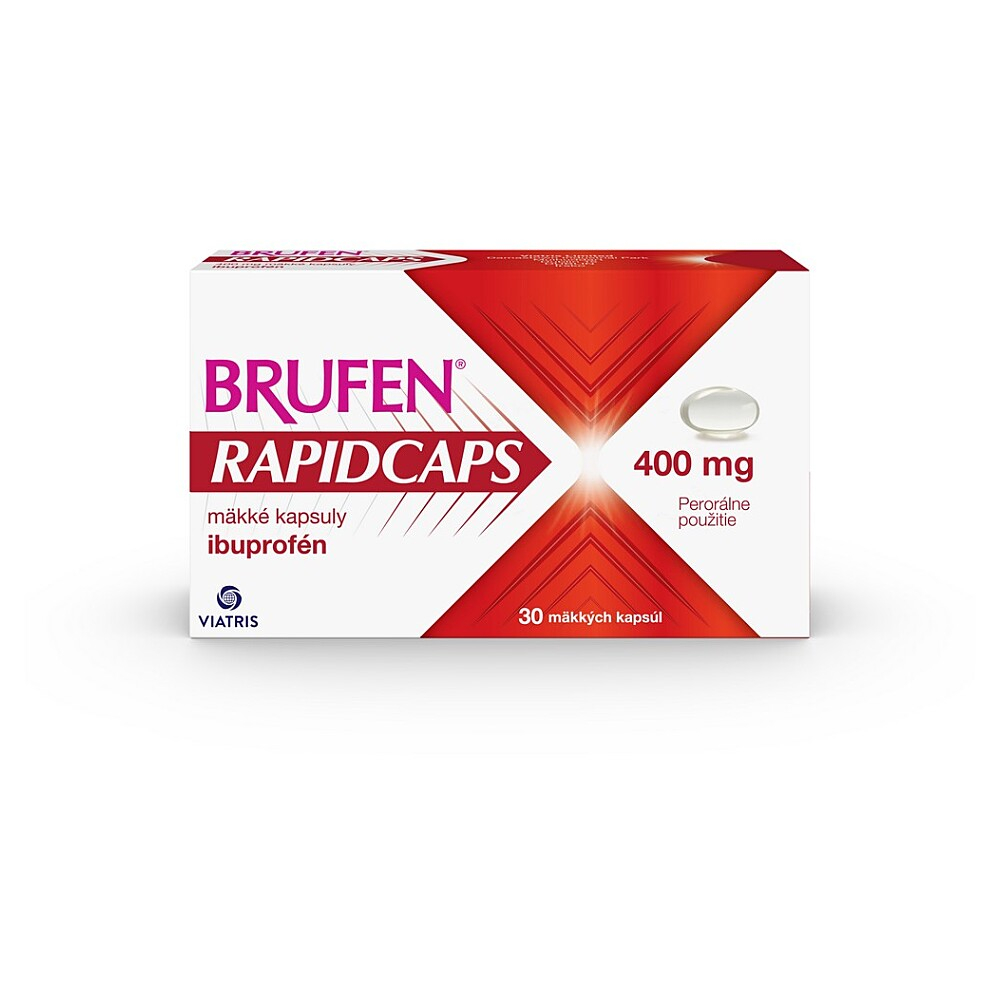 BRUFEN Rapidcaps 400 mg 30 kapsúl kúpite na Mojalekaren.sk