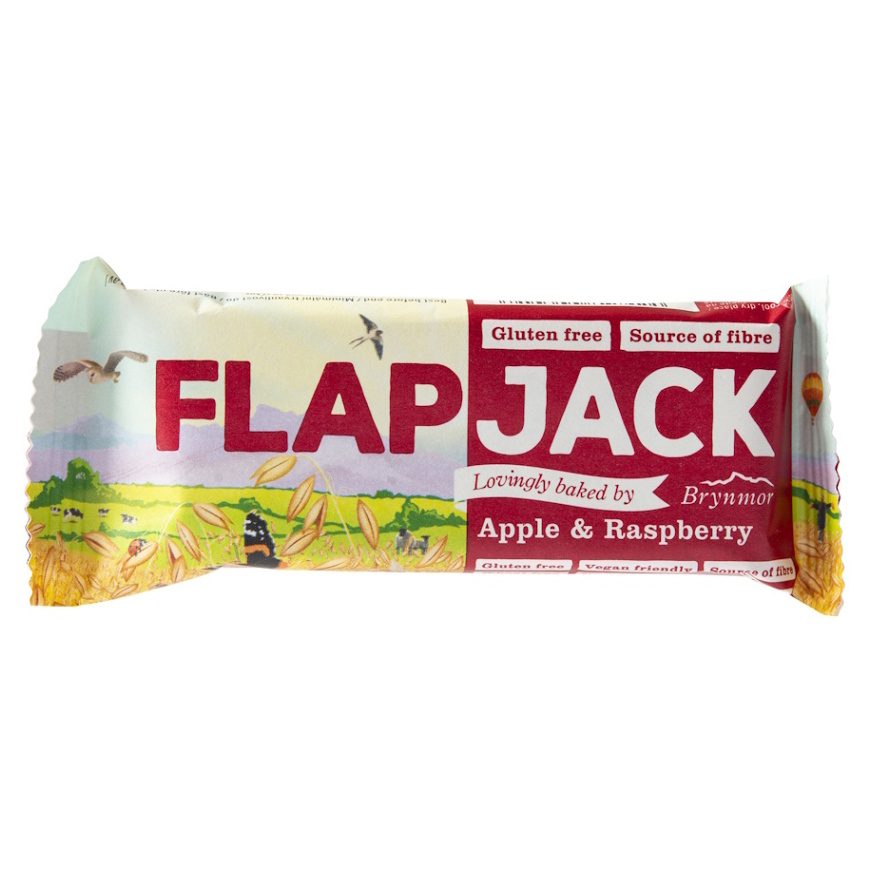 E-shop BRYNMOR Flapjack ovsený malina-jablková šťava bezlepkový 80 g