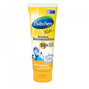 Bübchen Kids opaľovacie lotion OF50+ Sensitive 75ml