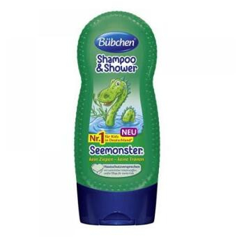 Bübchen Kids šampón a sprchovací gél 2v1 Morská príšerka 230ml
