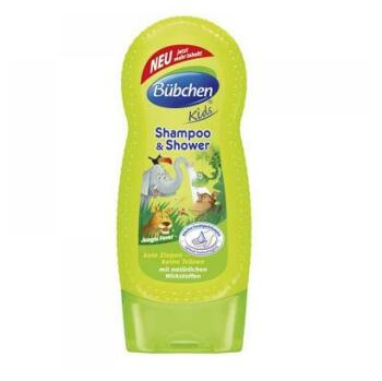 Bubchen Kids šampón a sprchovací gél 2v1 Jungle Fever 230 ml