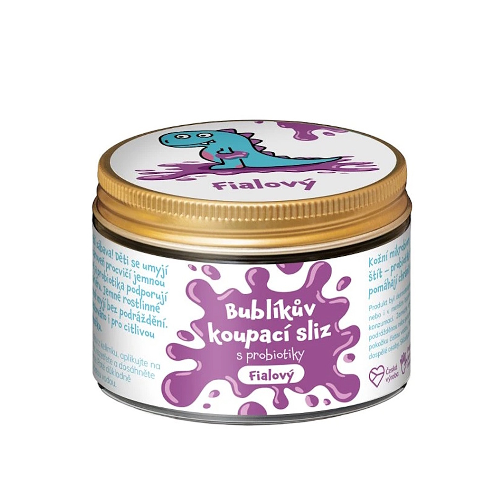 E-shop PURE HARMONY Bublíkov kúpací sliz s probiotikami fialový 100 g