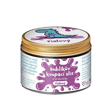 PURE HARMONY Bublíkov kúpací sliz s probiotikami fialový 100 g (Peny a potreby do kúpeľa) - Prírodné