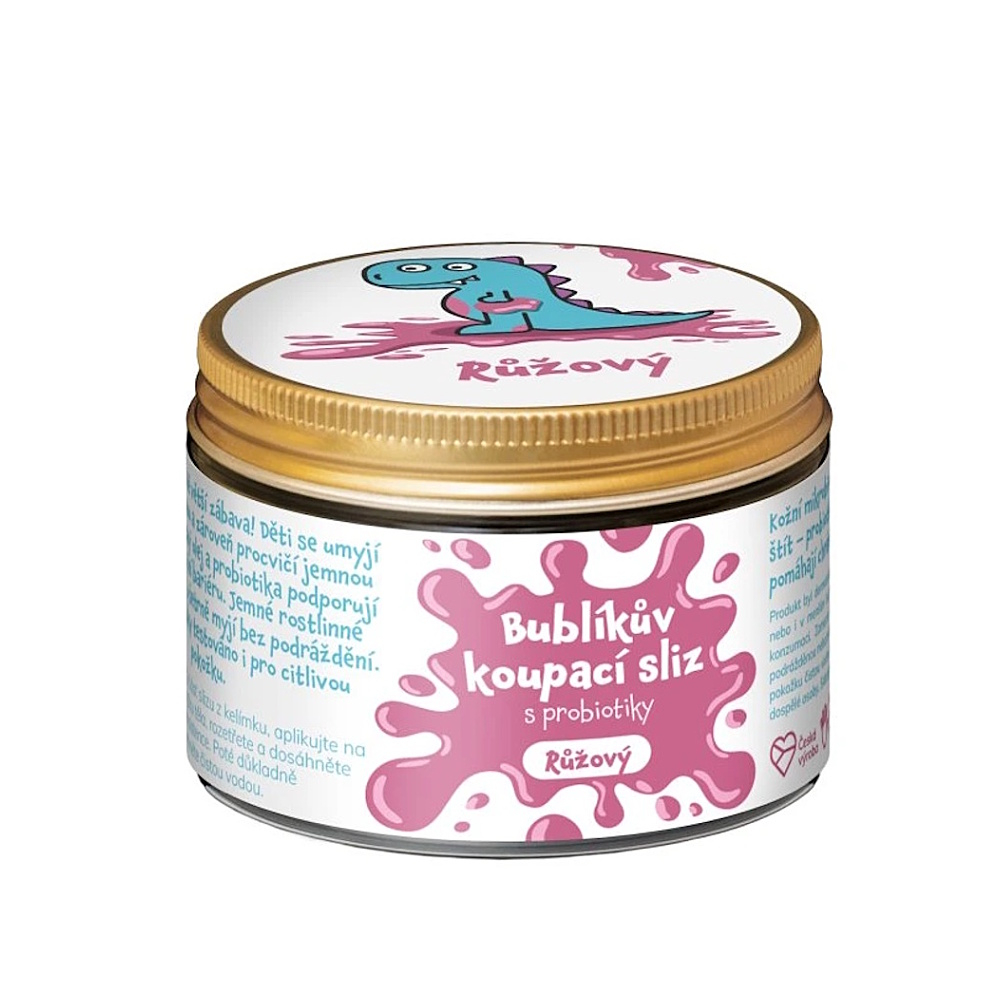 E-shop PURE HARMONY Bublíkov kúpací sliz s probiotikami ružový 100 g