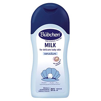 BÜBCHEN Baby telové mlieko 200 ml (Pleťové mlieka pre deti) - Hydratačný