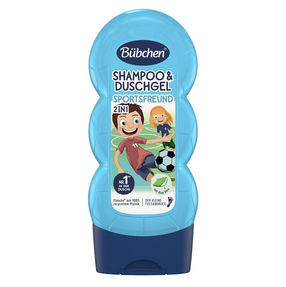 BÜBCHEN Kids šampón a sprchový gél šport 230 ml kúpite na Mojalekaren.sk