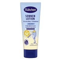 BÜBCHEN Sensitive opaľovacie mlieko SPF50+ 100 ml