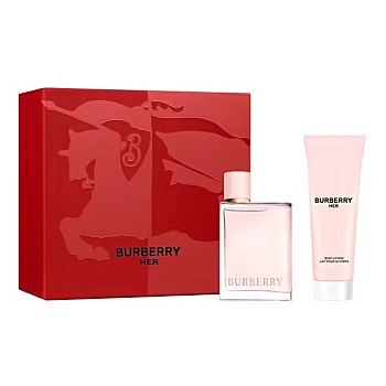 BURBERRY Her - EdP 50 ml + telové mlieko 75 ml Darčekové balenie (Kozmetické balíčky)