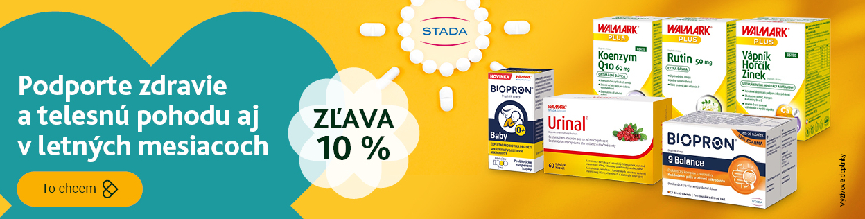 VÝHODNÁ CENA na produkty STADA
