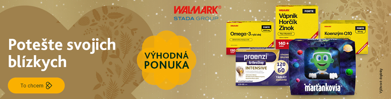 Vianočná ponuka produktov STADA