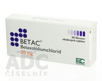 BETAC tbl flm 20 mg 1x30 ks (Lieky na predpis)
