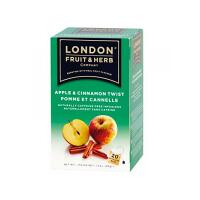 LONDON FRUIT & HERB Čaj Twist Jablko so škoricou 20 x 2 g