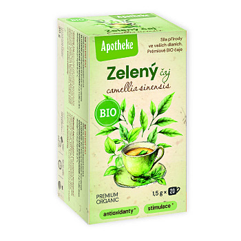 APOTHEKE Čaj zelený camellia sinensis BIO 20 sáčkov (Zelené čaje)