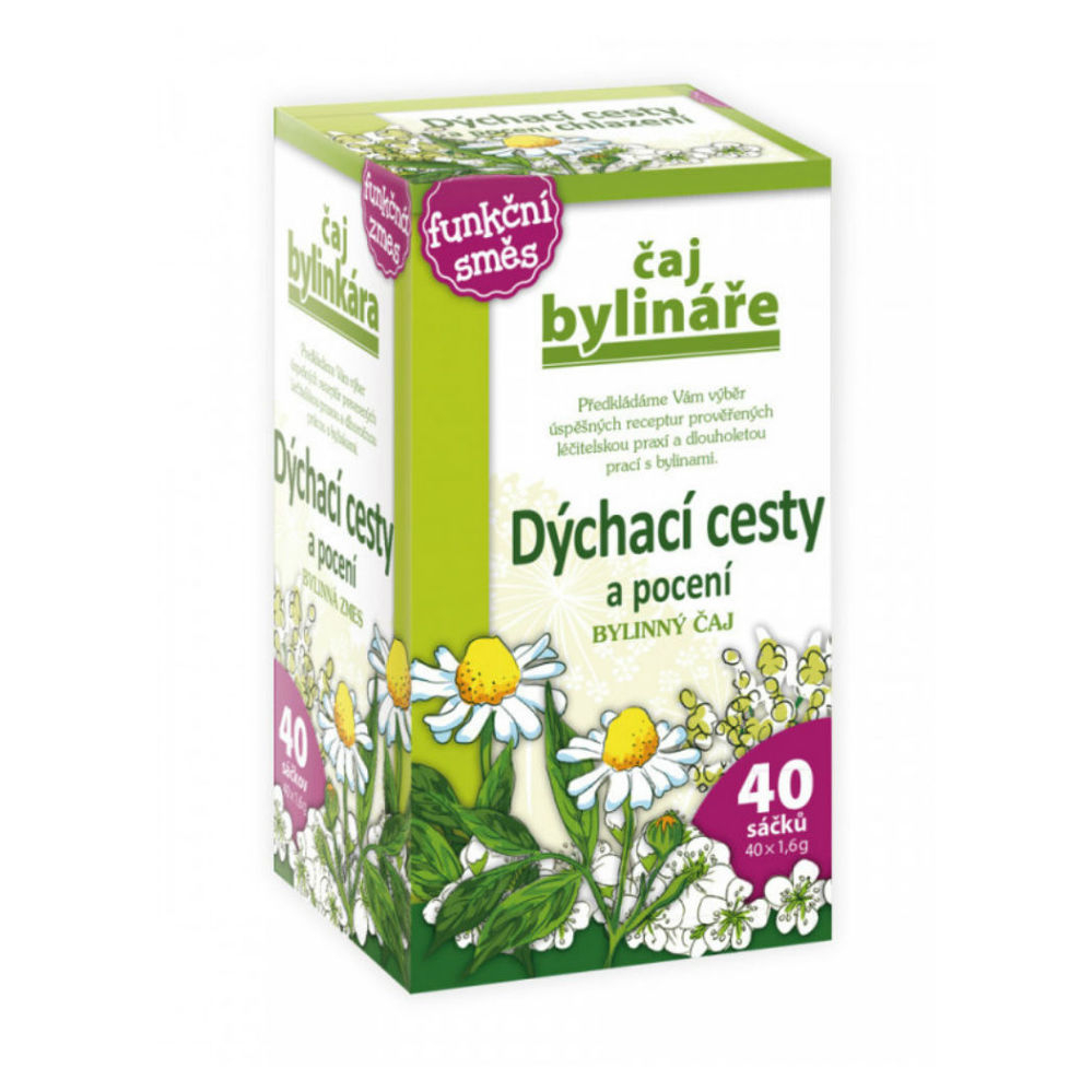 E-shop BYLINÁŘ Dýchacie cesty a potenie 40 sáčkov