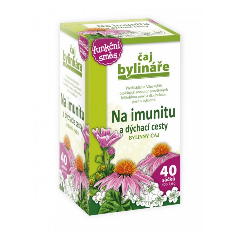 BYLINÁR Na imunitu a dýchacie cesty čaj 40x1,6 g