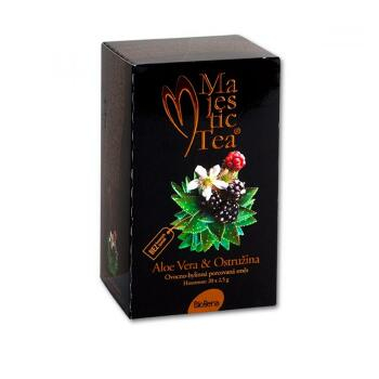 BIOGENA Majestic čaj Aloe Vera + Ostružina 20x2,5 g
