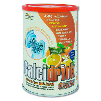 CALCIDRINK Nápoj pomaranč 450 g