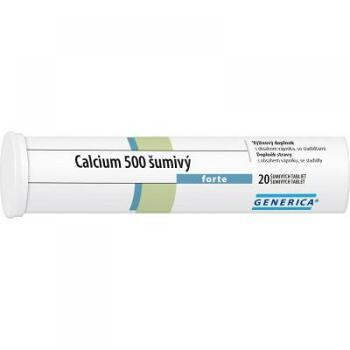 GENERICA Calcium 500 forte 20 šumivých tabliet