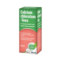 CALCIUM CHLORATUM - TEVA perorálny roztok 100 ml