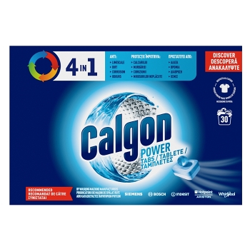 CALGON Powerball 4v1 Zmäkčovač vody v tabletách 30 ks