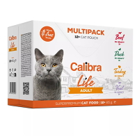 CALIBRA Life kapsa Adult Multipack kapsičky pre mačky 12 x 85 g