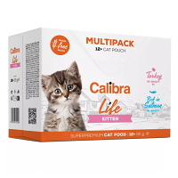 CALIBRA Life kapsa Kitten Multipack kapsičky pre mačiatka 12 x 85 g