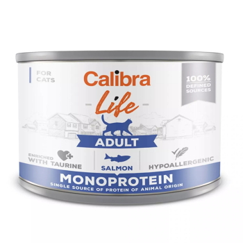 CALIBRA Life Konzerva Adult Salmon pre mačky 200 g