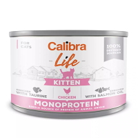 CALIBRA Life Konzerva Kitten Chicken pre mačiatka 200 g